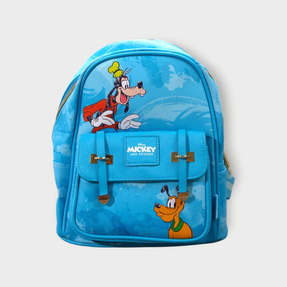 RUZ Disney Mickey and Friends Goofy & Pluto 11" Mini Backpack NEW With Tags